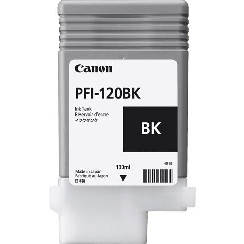 PFI-120 Black Ink Tank 130ml for GP-200, GP-300, TM-205, TM-305