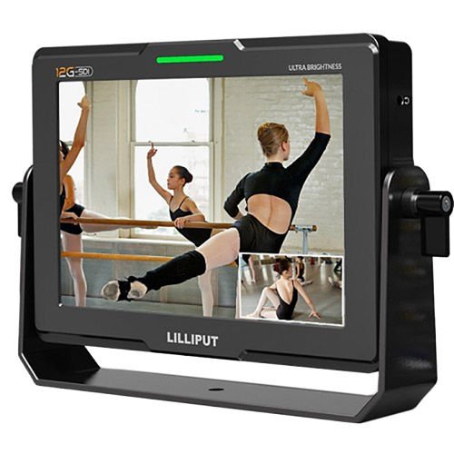 Q7-12G 7" HD 12G-SDI/HDMI 2.0 Ultra-Bright On- Camera Monitor