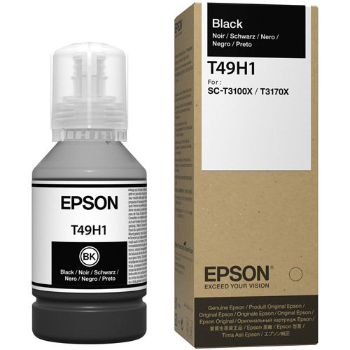 T49H Black Ink Bottle 140mL