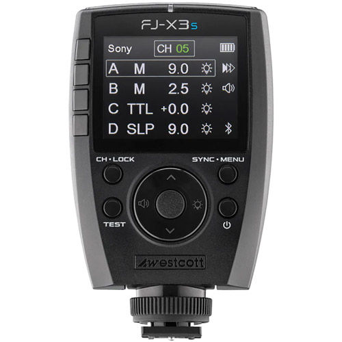 FJ-X3s Wireless Flash Trigger with Sony Camera Mount