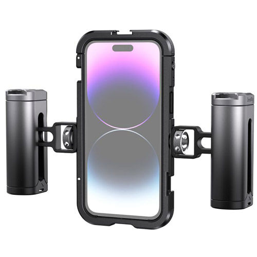 Mobile Video Cage Kit for iPhone 14 Pro Max (Dual Handheld)