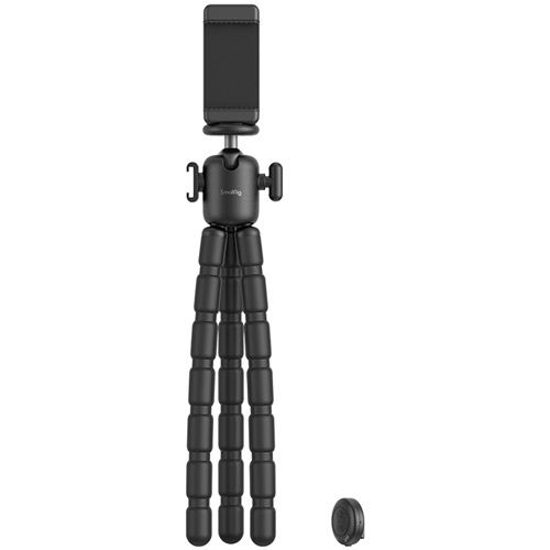 Flexible Vlog Tripod Kit w/Wireless Control VK-29 (Black)