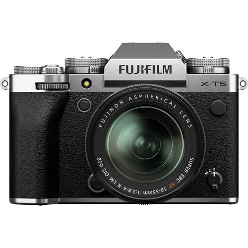 Fujifilm X-T5 Mirrorless Kit Silver w/ XF 18-55mm f/2.8-4.0 R LM 