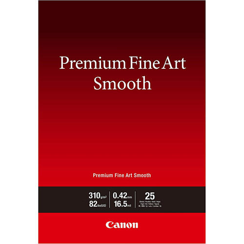13"x19" Premium Fine Art Smooth Paper - 25 Sheets