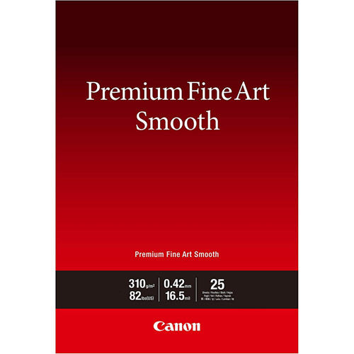 17"x22" Premium Fine Art Smooth Paper - 25 Sheets