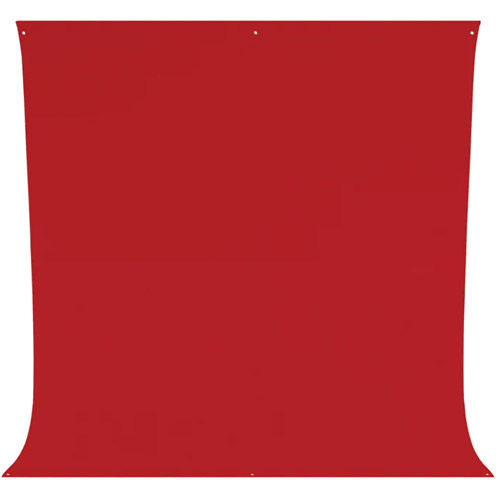 9 x 10' Wrinkle-Resistant Backdrop - Scarlet Red