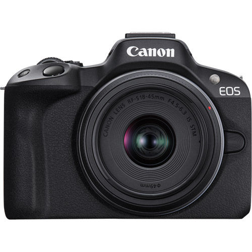 EOS R50 with RF-S 18-45mm 4.5-6.3 IS STM Lens