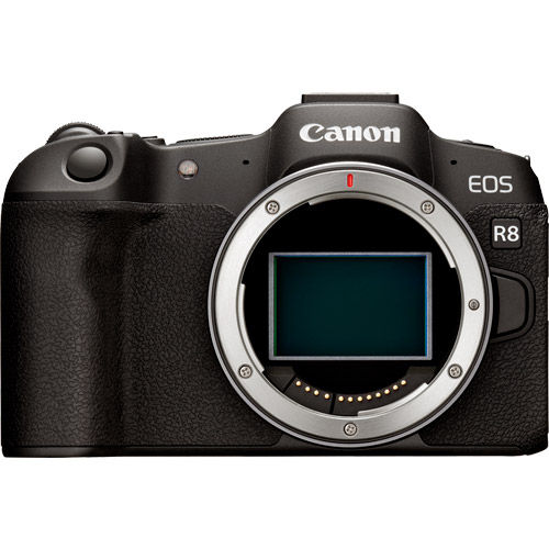 Canon EOS R8 front view