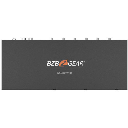 2x2 4K 60Hz HDMI Video Wall Controller with Audio