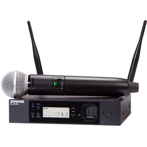 GLXD24R+ Dual-Band Wireless Vocal Rack System with SM58 Microphone