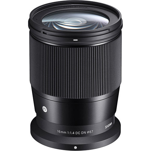 Sigma 16mm f/1.4 DC DN Contemporary Lens for Z-Mount C16DCDNZ DSLR 