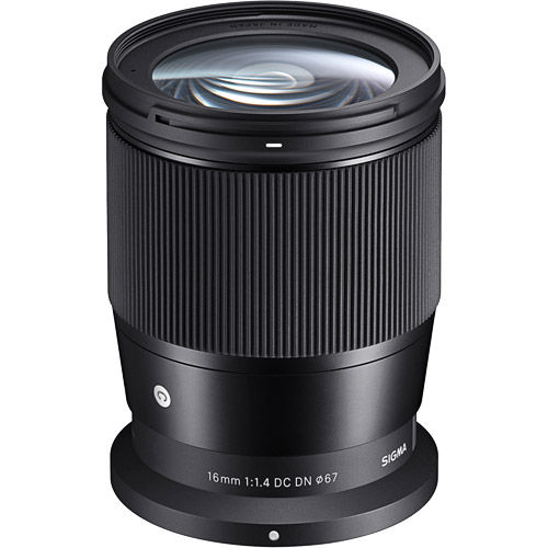 Sigma 16mm f/1.4 DC DN Contemporary Lens for Z-Mount