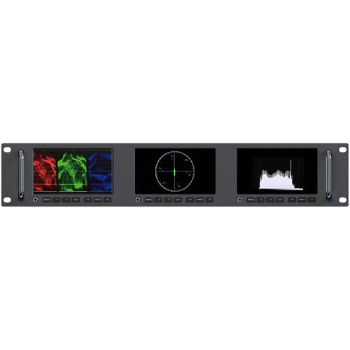 RM-503S 5" 3G-SDI/HDMI Rackmount Monitor (2 RU)