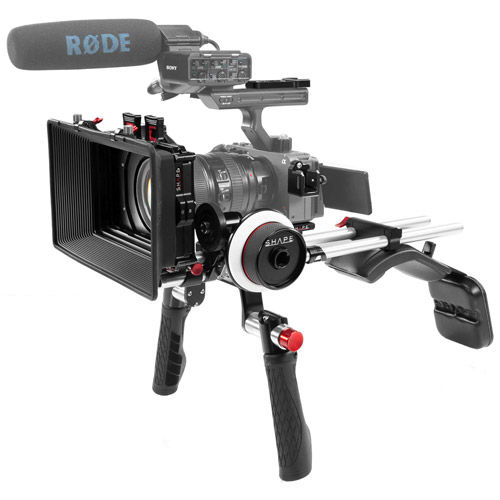 Shoulder Mount with Matte Box and Follow Focus for Sony FX3