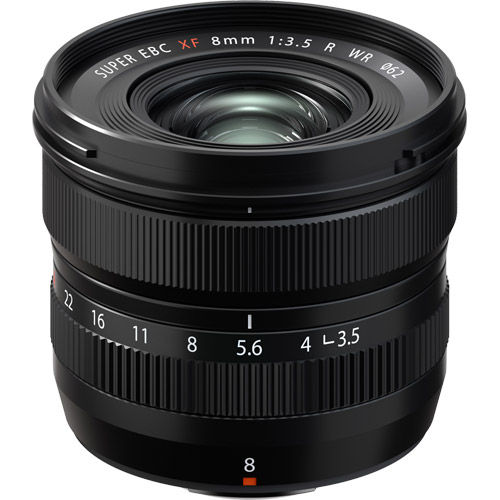 Fujinon XF 8mm f/3.5 R WR Lens