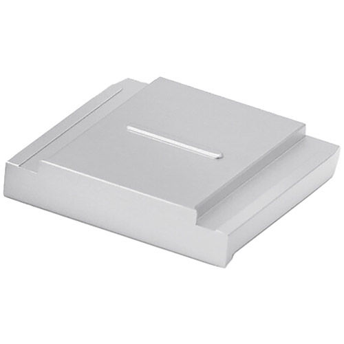 Hotshoe Cover Q3, Aluminum, Silver