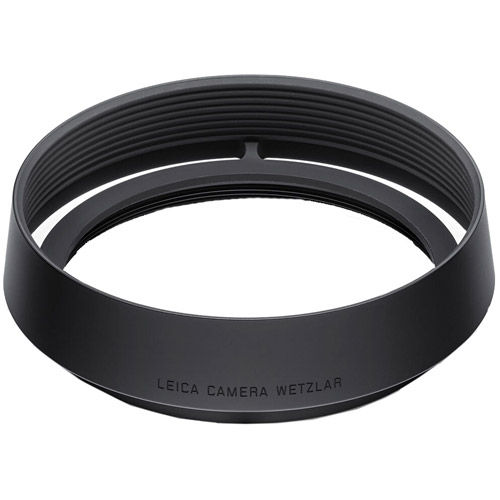 Lens Hood Q3, Aluminum, Black