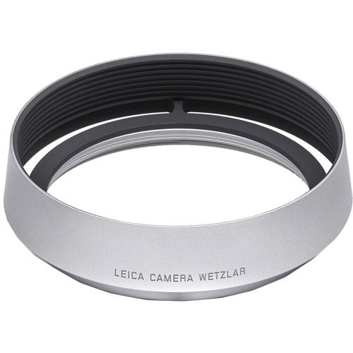 Lens Hood Q3, Aluminum, Silver