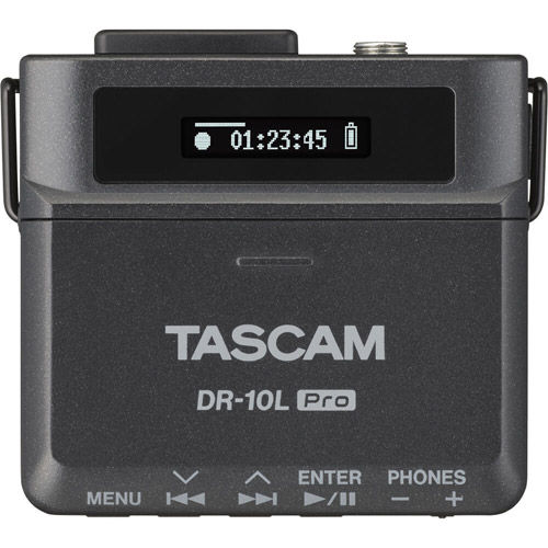 Tascam DR-10L Pro Field Recorder and Lavalier Microphone DR-10L