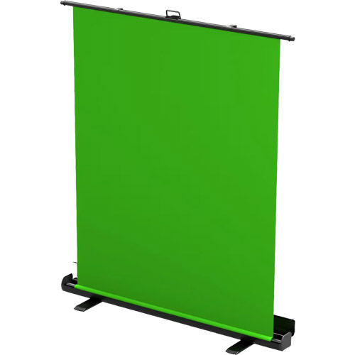 Portable Green Screen with Hydraulic Pull-up Mechanism