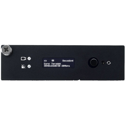 Prism 873 Prism 873 4K 10bit HEVC/AVC 12G-SDI Decoder Card