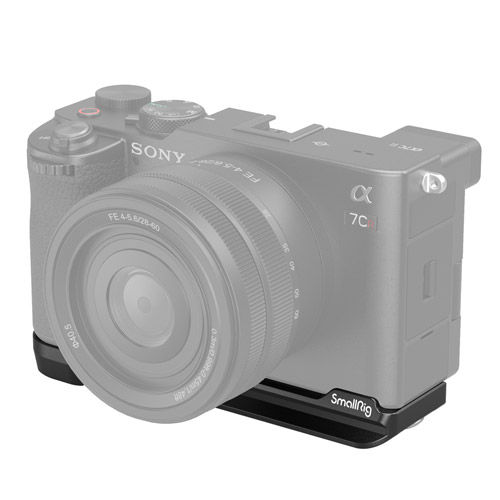 Bottom Mount Plate for Sony Alpha 7C II / 7CR Black