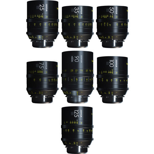 Vespid Kit B - 25/35/50/75/100/125 T2.1 + Macro 90mm (PL & EF Mount with Case)