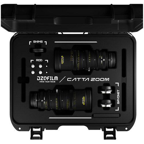 Catta Zoom 18-35/70-135 T2.9 2-Lens Bundle (E Mount with Case, Black)