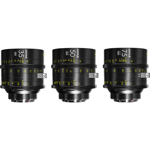 Vespid Cyber 35/50/75 T2.1 3-Lens Bundle (PL & EF Mount, with Data)