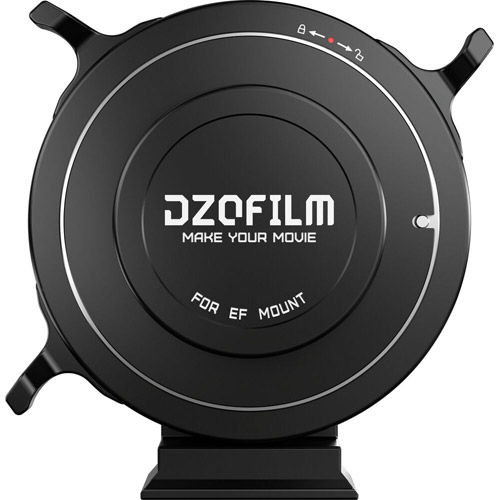 Octopus Adapter for EF Lens to RF Mount Camera (Black)