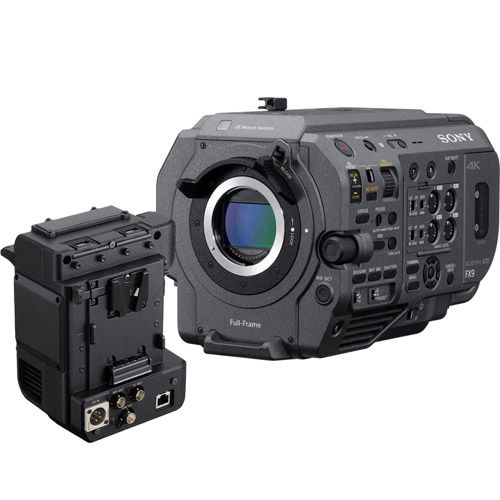 PXW-FX9 XDCAM 6K Full-Frame Camera System (Body Only) Bundle with Sony XDCAFX9