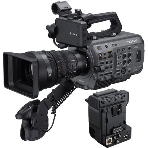 PXW-FX9 XDCAM 6K Full-Frame Camera Kit System with 28-135mm f/4 G OSS Lens Bundle w/Sony XDCAFX9