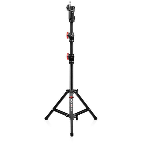 Low-Boy Double Riser Stand (Black/Chrome, 6.9')