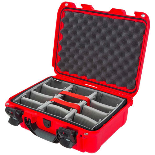 920 Case w/ Padded Divider - Red