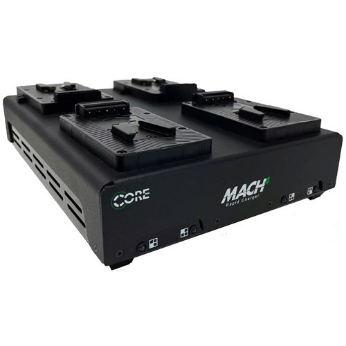 Mach4 Four Position Charger , 4A Rapid Charge, V-Mount