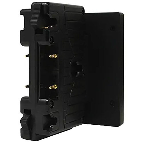 Short Form Factor 3-Stud/Gold mount Hotswap Shark-fin Mount for Cinema , 2 Powertaps