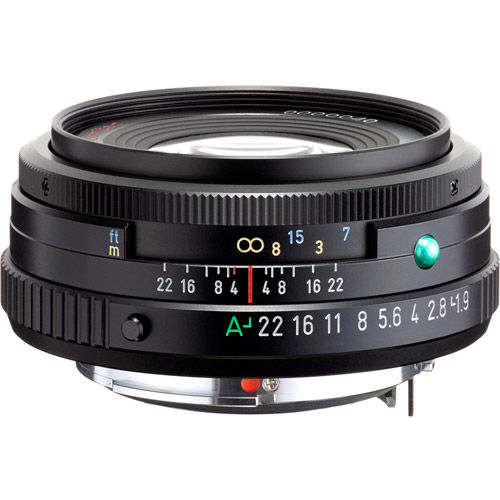 HD PENTAX-FA 43mm f/1.9 Limited Black Lens