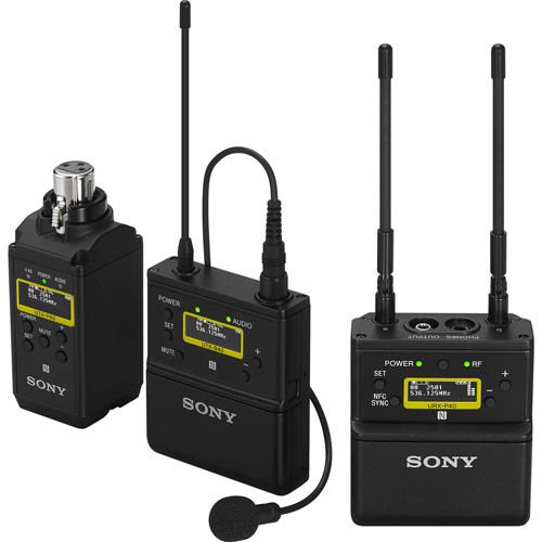 UWP-D26 Camera-Mount Wireless Combo Microphone System (UC25: 536 to 608 MHz)