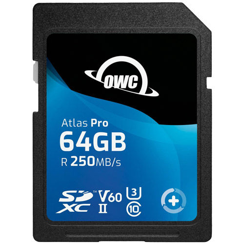 64GB Atlas Pro SDXC UHS-II V60 Memory Card