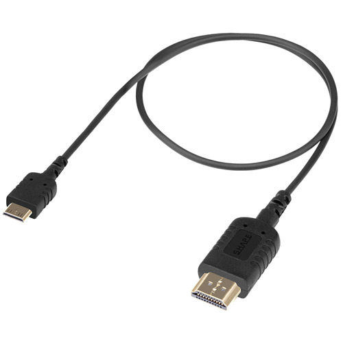 Skinny HDMI to Mini HDMI 8k Ultra High-Speed Cable, 18"