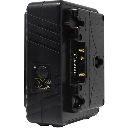 GPM-X2A Mini Dual Travel Battery Charger (Gold Mount)