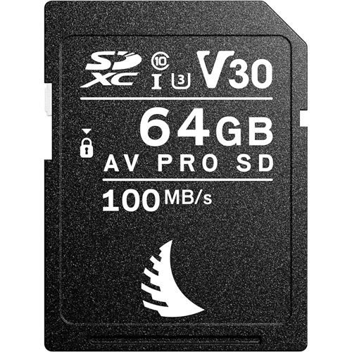 AVPRO 64GB SDXC UHS-I U3 Class 10 V30 Card