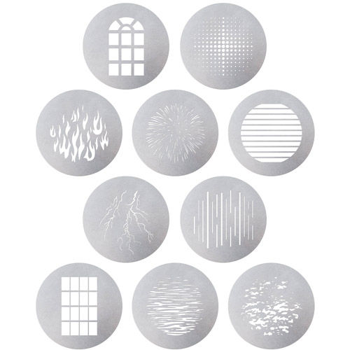 Spotlight Max 10-Piece Gobo Kit (Size A)