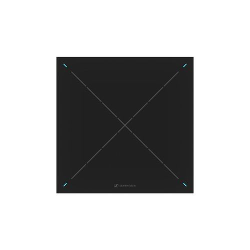 TeamConnect Ceiling 2, a beamforming ceiling array mic with two Dante and one analog audio outp