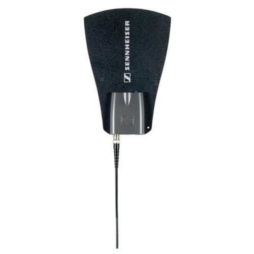 Receiver antenna, active, omnidirectional, BNC, 3/8"-assembly screw, 470 - 866 MHz, adjustable amp