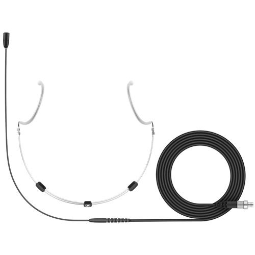 Replacement boom mic and cable for HSP Essential Omni, 3-pin connector, black. Neckband sold separa