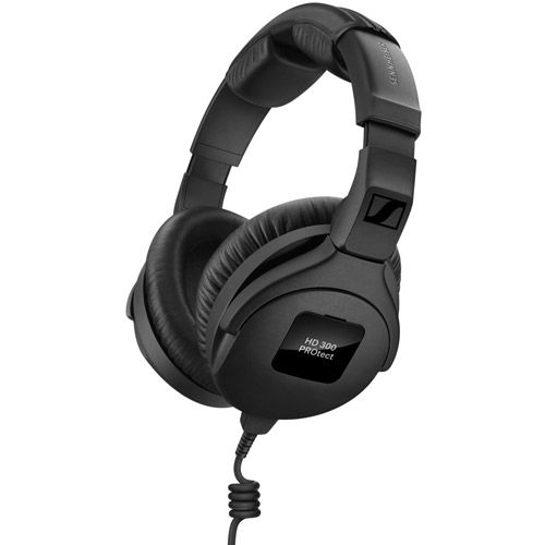 Monitoring headphone with ultra-linear response (64 ohm), 1.5m cable with 3.5mm jack and on/off se
