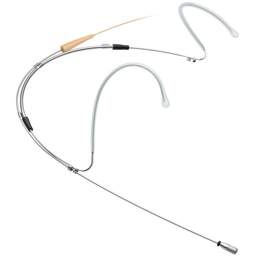 Neckband microphone with MKE 1 microphone capsule (omnidirectional, condenser) with 3-pin connector.