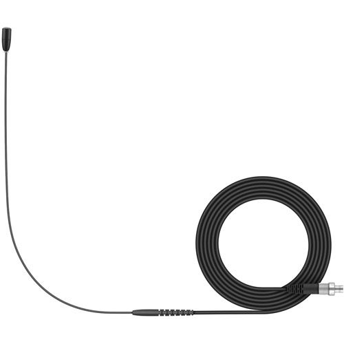Headset microphone (omnidirectional, pre-polarized condenser) with 1.3m fixed cable for
