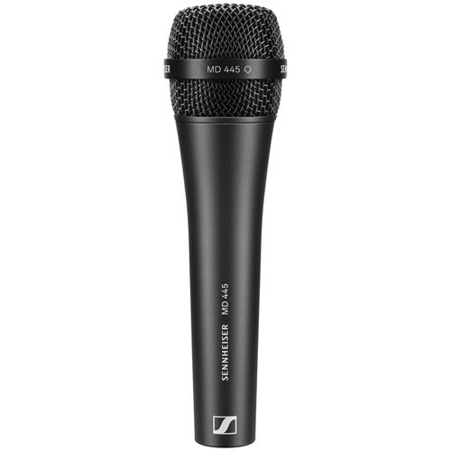 Handheld microphone (high-rejection super cardioid, dynamic) with 3-pin XLR-M. Includes (1)